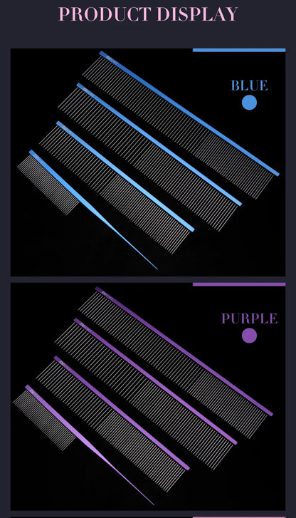 Fenice Metal Comb for Dogs Stainless Steel Pet Dog Cat Pin Comb Hair Brush Hairbrush Flea Comb Pets Acessorios Pet Grooming