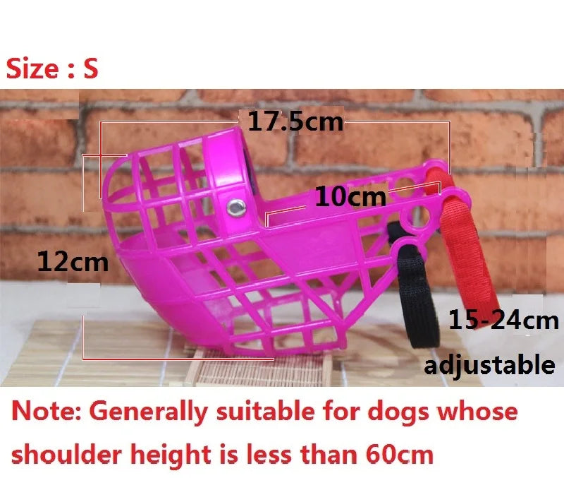 Pet Dog Muzzle Breathable Basket Muzzles Large Dogs Stop Biting Barking Chewing For Greyhound Gree Whippet Dogs supplies