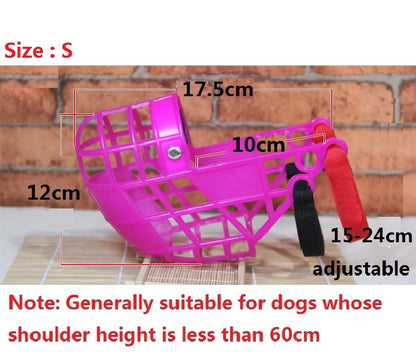 Pet Dog Muzzle Breathable Basket Muzzles Large Dogs Stop Biting Barking Chewing For Greyhound Gree Whippet Dogs supplies