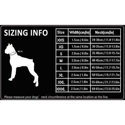 TRUELOVE Pet Collar Best Neoprene Padded 3M Reflective Dog Collar for Large Medium Small Bonus Dog Tracker Tag Feature YC1854
