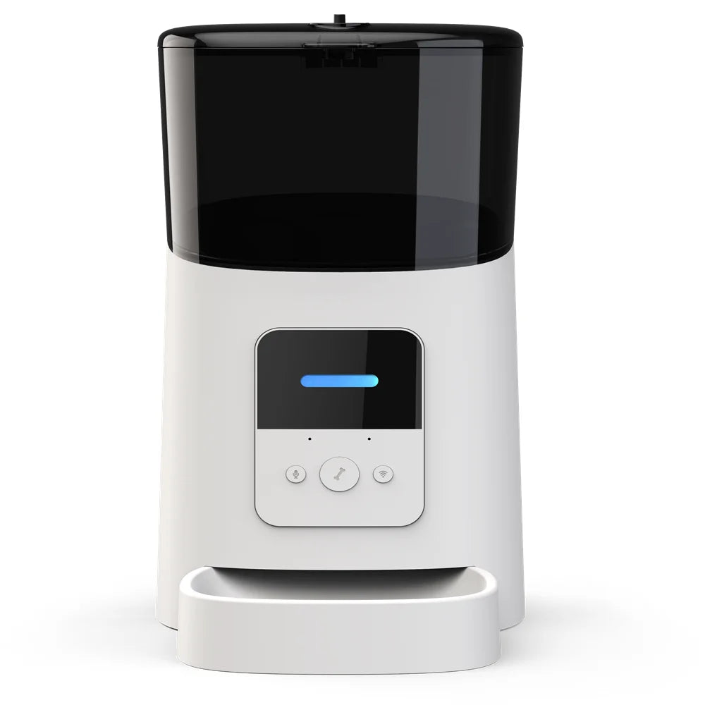 6L Large Capacity Intelligent Wifi Automatic Pet Feeder For Pet Cats Dogs Smart Food Dispenser APP Timer Pet Feeding Bowl