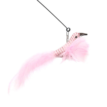 Replacement Head for Funny Cat Stick Toy Bell Various Kinds Cats Rod Feather Birds Teaser Toy for Kitten Pet Supplies