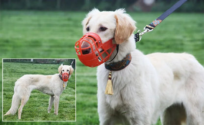 Pet Dog Muzzle Breathable Basket Muzzles Large Dogs Stop Biting Barking Chewing For Greyhound Gree Whippet Dogs supplies