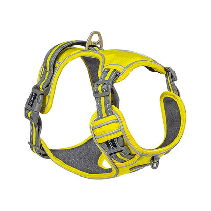 Reflective Nylon Pet Dog Harness Dog Padded Vest Adjustable Chest Strap Safety Lead All Weathers For large medium small Dogs
