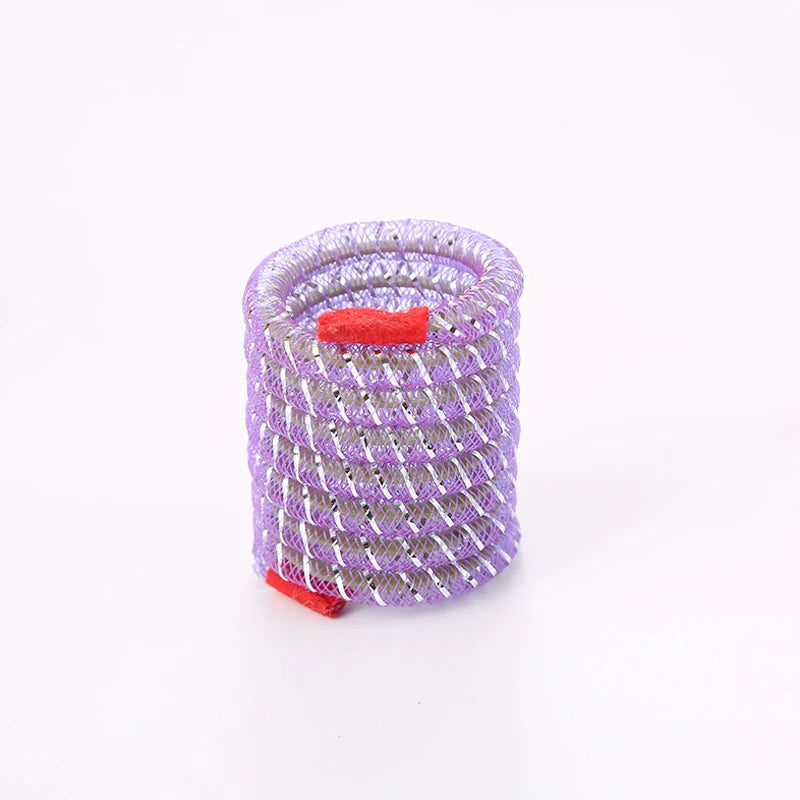 5pcs Pet Toy Colorful Tube Elastic Spring Cat Toy Swirling Shape Cats Spring Elastic Training Interactive Toys