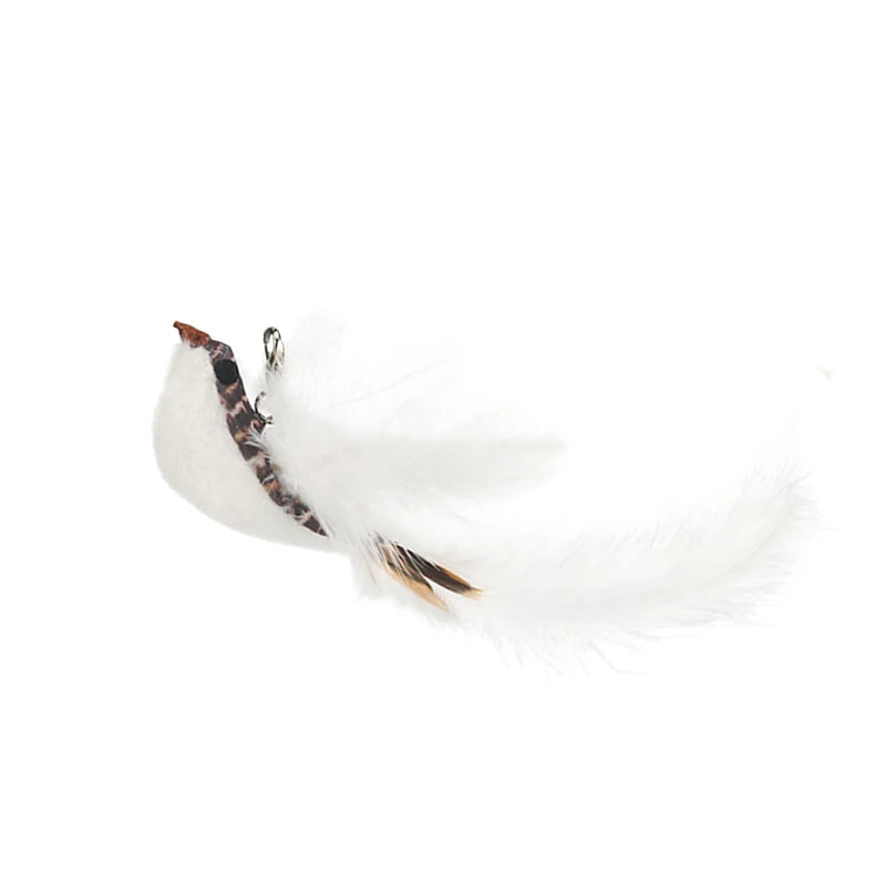 Replacement Head for Funny Cat Stick Toy Bell Various Kinds Cats Rod Feather Birds Teaser Toy for Kitten Pet Supplies