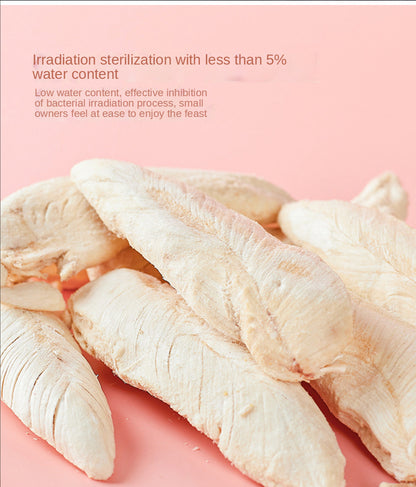 Cat snacks pet freeze-dried 500g freeze-dried barrel chicken chicken breast quail spring fish raw
