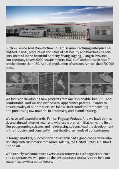 Fenice Pet Hair Trimmer Comb Dog Cat Grooming Supply Brush Slicker Tool Open Knot Steel Needle Comb Long Hair Pet  Brush