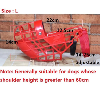Pet Dog Muzzle Breathable Basket Muzzles Large Dogs Stop Biting Barking Chewing For Greyhound Gree Whippet Dogs supplies