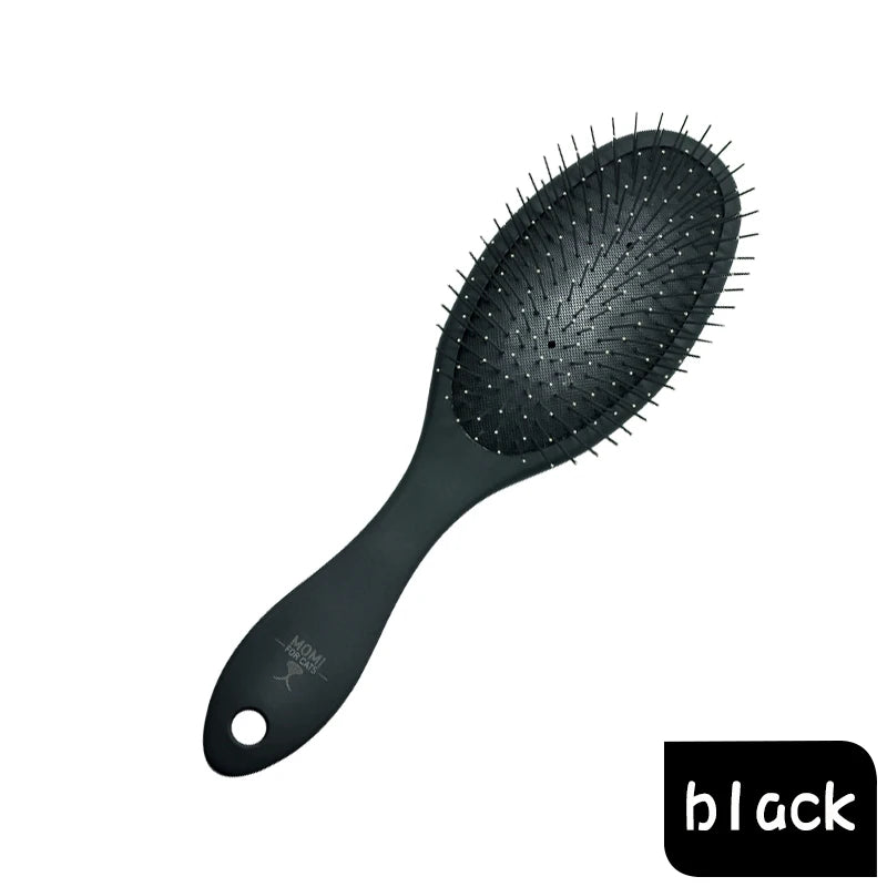 Fenice Pet Hair Trimmer Comb Dog Cat Grooming Supply Brush Slicker Tool Open Knot Steel Needle Comb Long Hair Pet  Brush