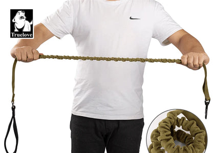 Truelove Dog Flexible Leash Cushioning Explosion-proof Buffering Elastic Rope Control Large Fiercely Strong dog TLL2281