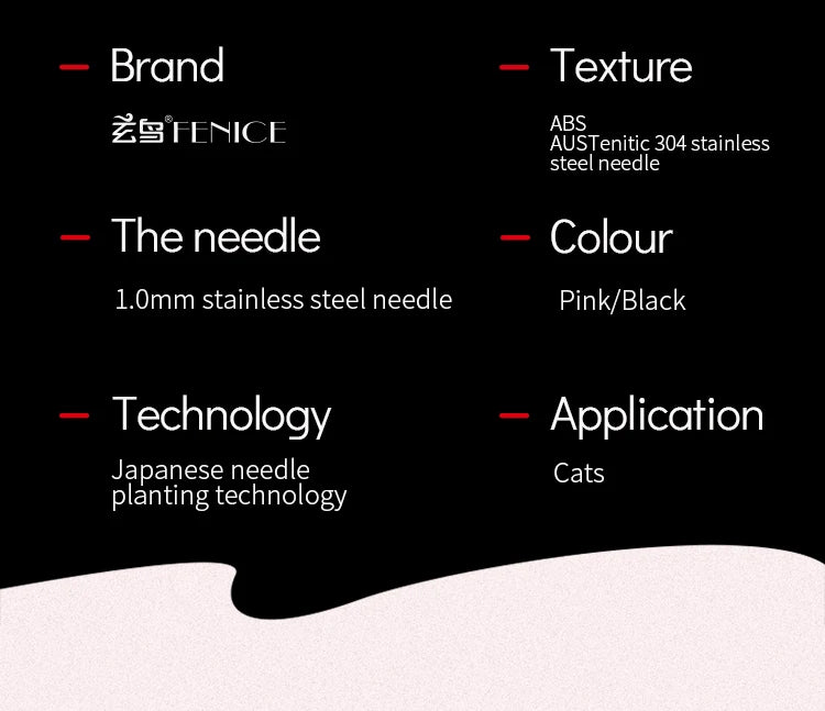 Fenice Pet Hair Trimmer Comb Dog Cat Grooming Supply Brush Slicker Tool Open Knot Steel Needle Comb Long Hair Pet  Brush