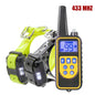 H880 Remote Control Electric Dog Training Collar Pet Waterproof Rechargeable with LCD Display for Shock Vibration Sound 433 Mhz