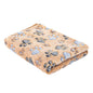 Soft Fluffy High Quality Pet Blanket Flannel Dog Sleeping Blanket Paw Print Pattern Pet Mat Warm Comfortable Blanket for Cat Dog