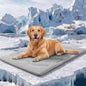 Dog Cooling Mat, Portable and Durable Cooling Mat for Dogs, Summer Anti-Slip Breathable Cooling Bed for - Dogs 35 60 lbs Husky,