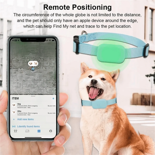 Waterproof Pet GPS Tracker Collar – Real-Time Anti-Lost Locator for Dogs & Cats - Pet Suppie