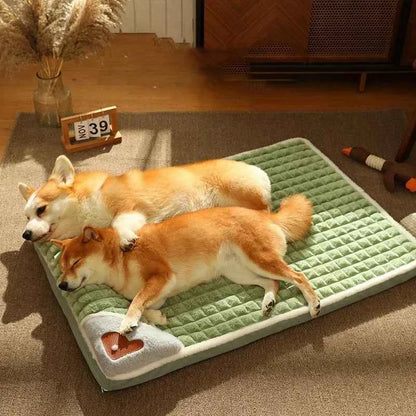 Pet Dog Bed Mat Protect Cervical Spine Detachable Dog House Indoor for Small Medium Large Dogs Bed Comfort Soft Pet Supplies