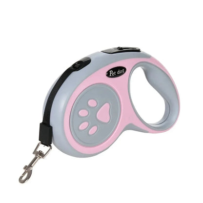 Cat telescopic leash overlength leash pet harnesses effort-saving handle safe walking the dog outdoors explosion-proof dog leash