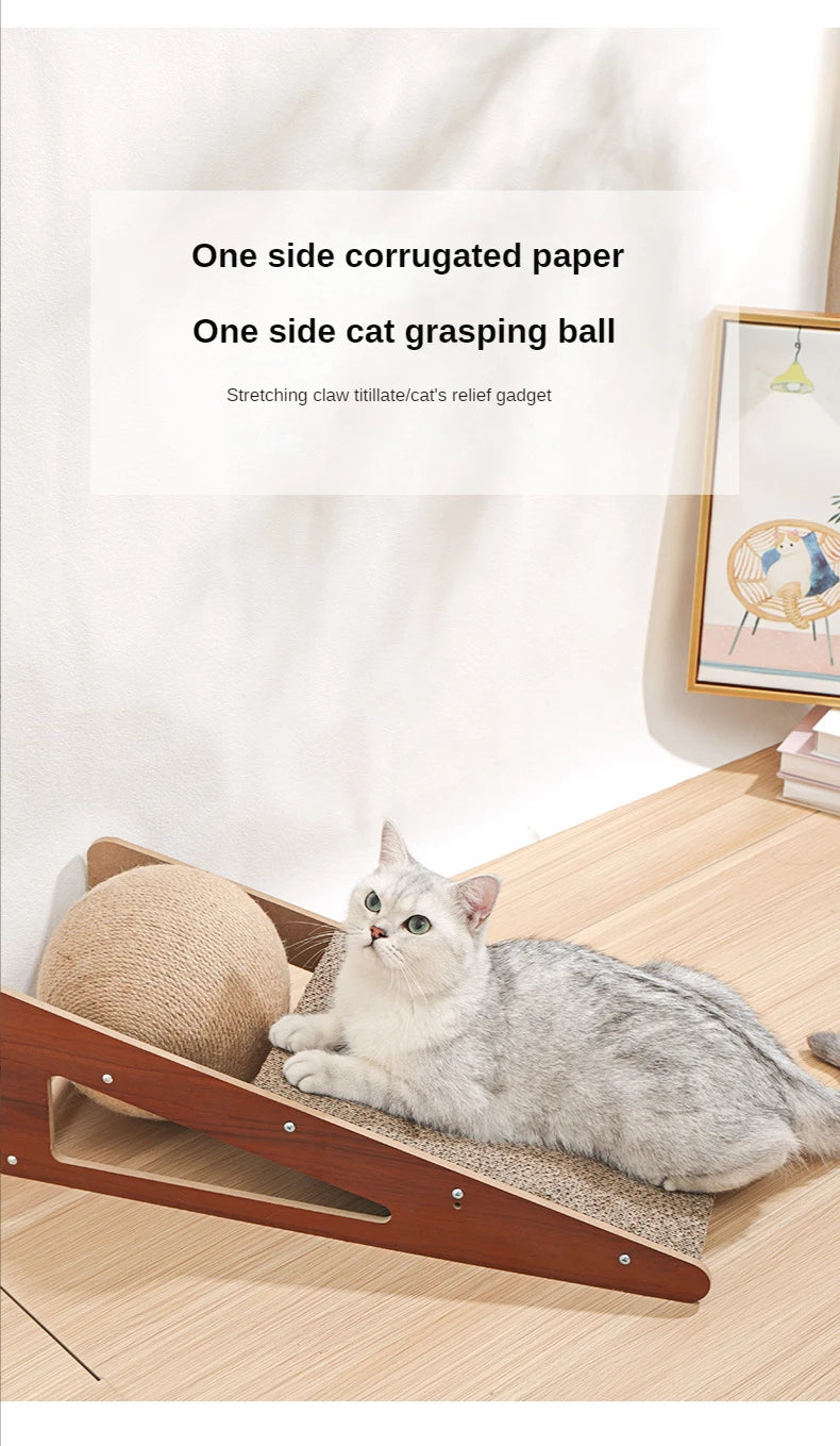 Cat Scratcher Board Detachable Cat Scraper Scratching Post for Kittens Grinding Claw Climbing Toy Pet Cat Furniture Supplies