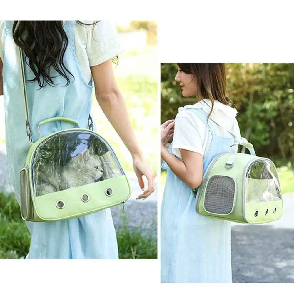 Creative Breathable Portable Parrot Travel Bag Foldable Large Capacity Parrot Carrier Bag Comfortable Bird Backpack Pet Supplies