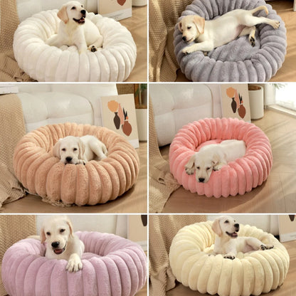 40cm Autumn and Winter Plush Pet Litter Gork Heavy Cat Dog Litter Pet Mat Pet Supplies Dog Bed