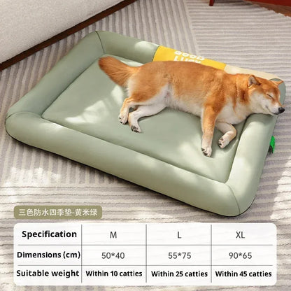 Pet Supplies Summer Cooling Bed Medium Dog Small Baskets Beds Cats Basket Bad Products Pets Dogs Accessories Blanket Cushions