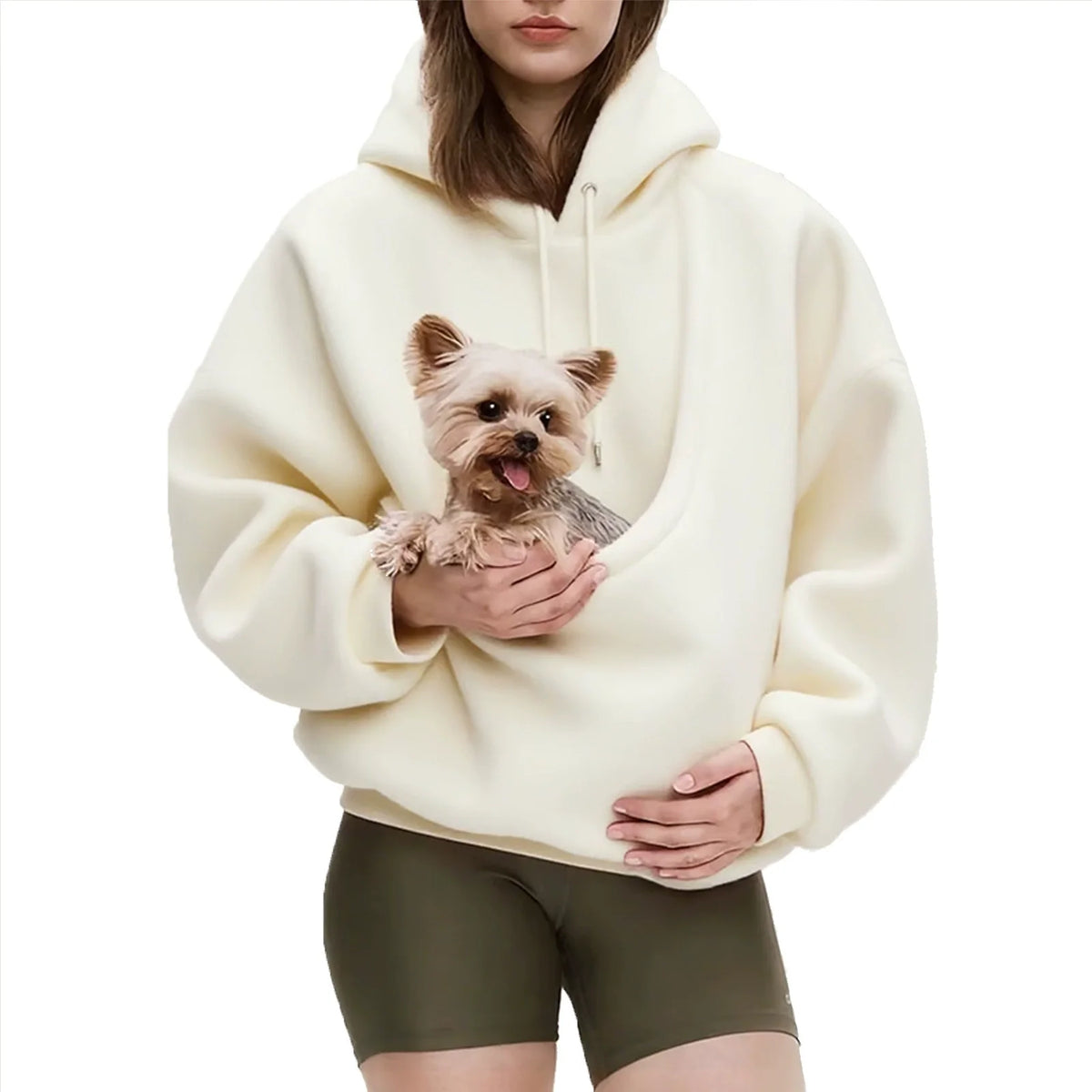 2026 Autumn Winter Hoodie Kangaroo Dog Pet Holder Carrier Big Pouch Pocket Pullovers Sweatshirt Animal Pouch Hood Sweatshirt