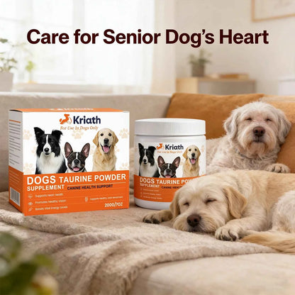 Dogs Taurine Powder Support Heart Health Boosts Vital Energy Levels Maintain Healthy Joint Movement Daily Nutrition Supplements