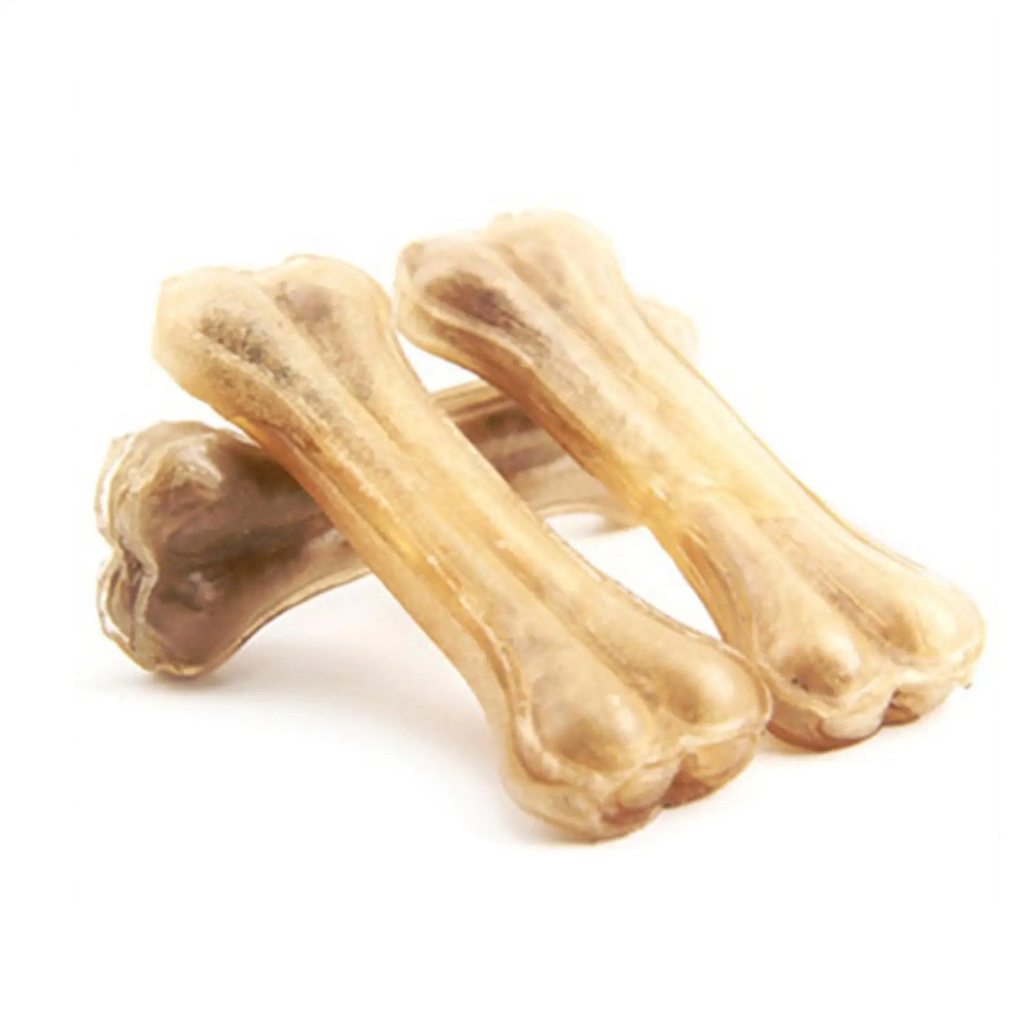 Durable Dog Chew Toys Cowhide Bones Dental Sticks Puppy Treats Supplies Cleaning Teeth Healthy Snacks for Small Medium Large Dog