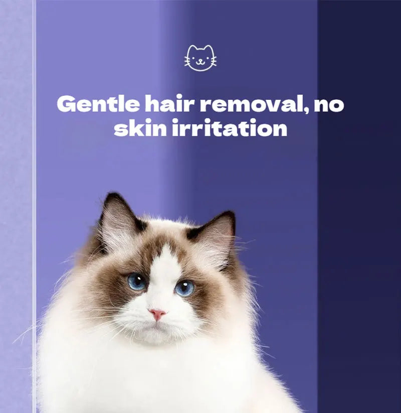 Pet Cleaning Product Essential Plastic Pet Hair Brush Needle Cat Dog Hair Cleaning Combs Hair Removers with Click Clean Button