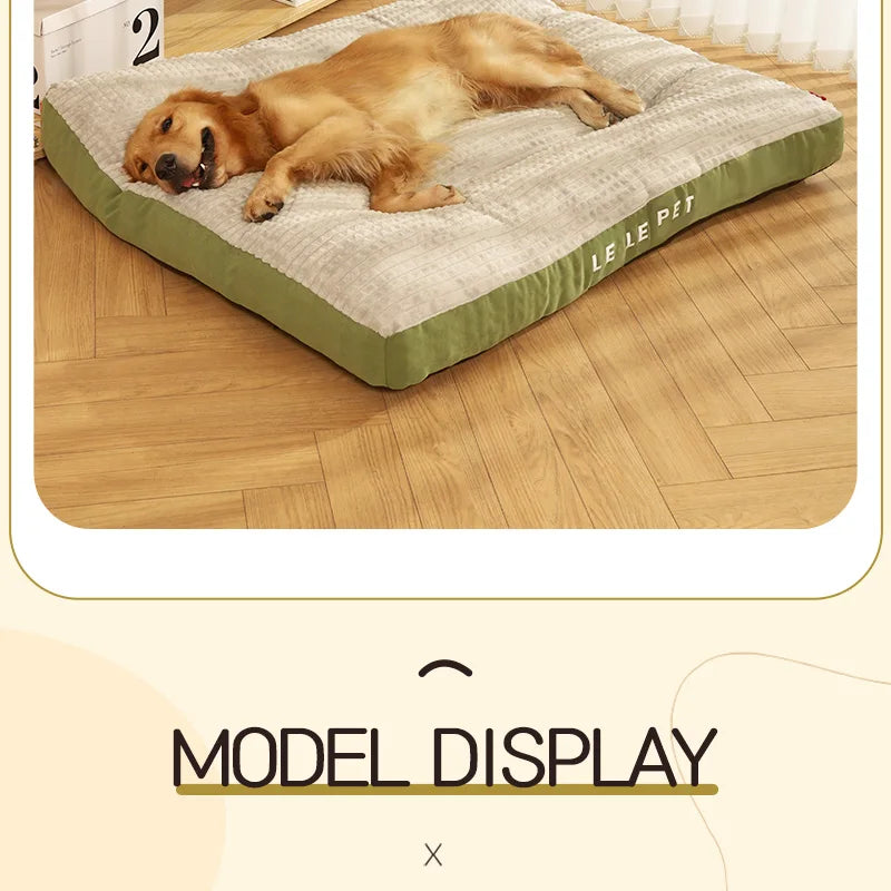 HOOPET winter Warm Dogs Sleeping Bed Soft Fleece Pet Blanket Detachable Cat Puppy Mat Cushion for Small Medium Large Dogs