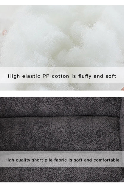 Dog Bed Winter Pet Beds Cat Sofa Accessories Small Big Cushion Dogs Pets Supplies Baskets Large Basket Mat Bedding Kennel Fluffy