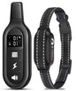 Electric Dog Training Collar Digital Rechargeable Remote Control Waterproof Vibrator Pet Dog Bark Stop Shock Collar for Dogs