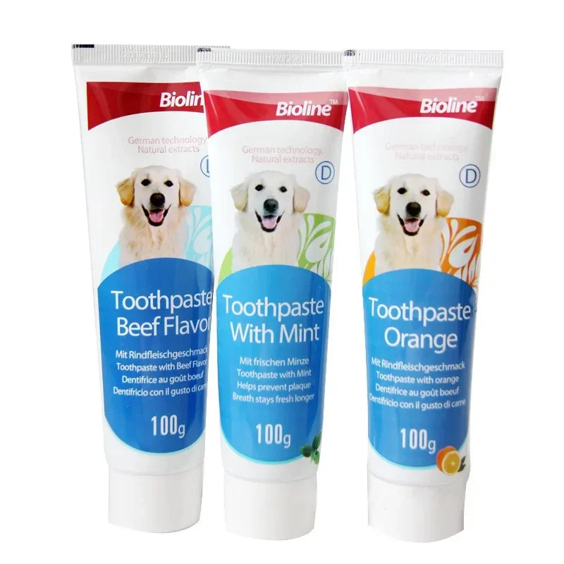 Pet Dog Toothpaste, Beef, Chicken Flavor, A Variety of Flavors, Pets Do Not Reject Oral Cleaning Care, Pet Toothpaste