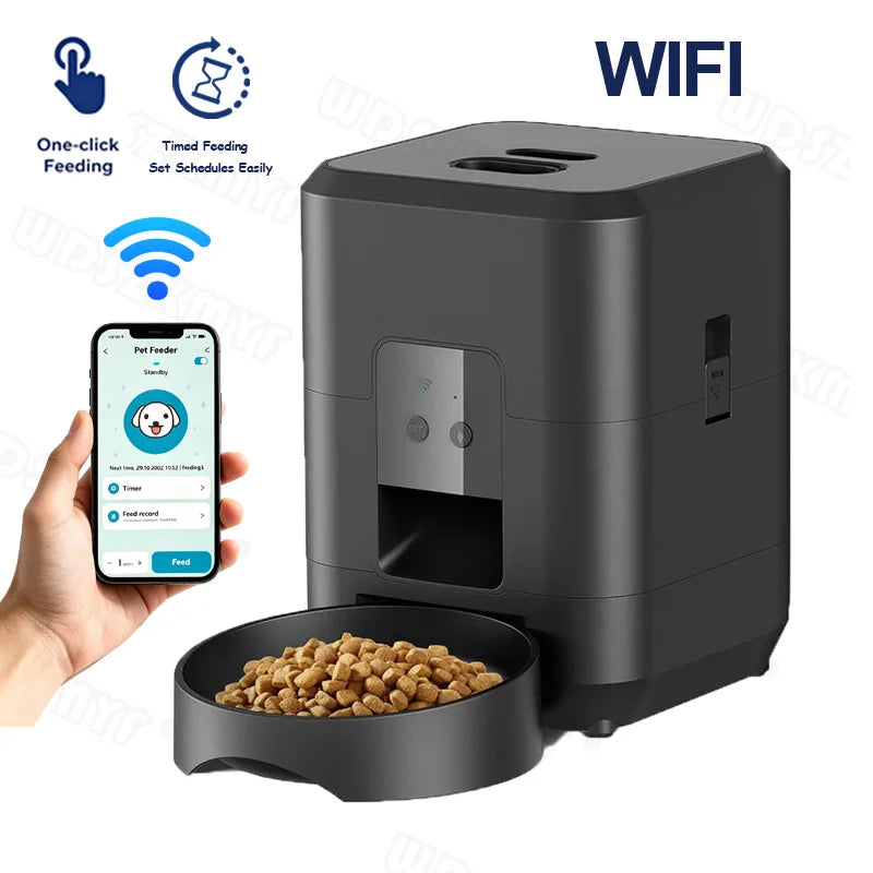 Smart Pet Feeder Automatic Cat Feeder Dog Slow Food Machine With Timed Quantitative Automatic Cat Food Dispenser Cat Dog Bowl