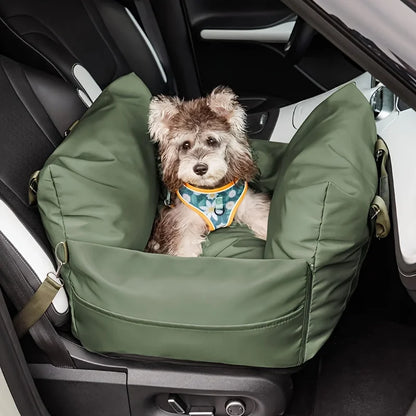 Waterproof Luxury Dog Car Seat Pet Beds Comfortable Puppy Dog Beds Soft Travel Pet Car Seat with Safety Buckle Dropshipping