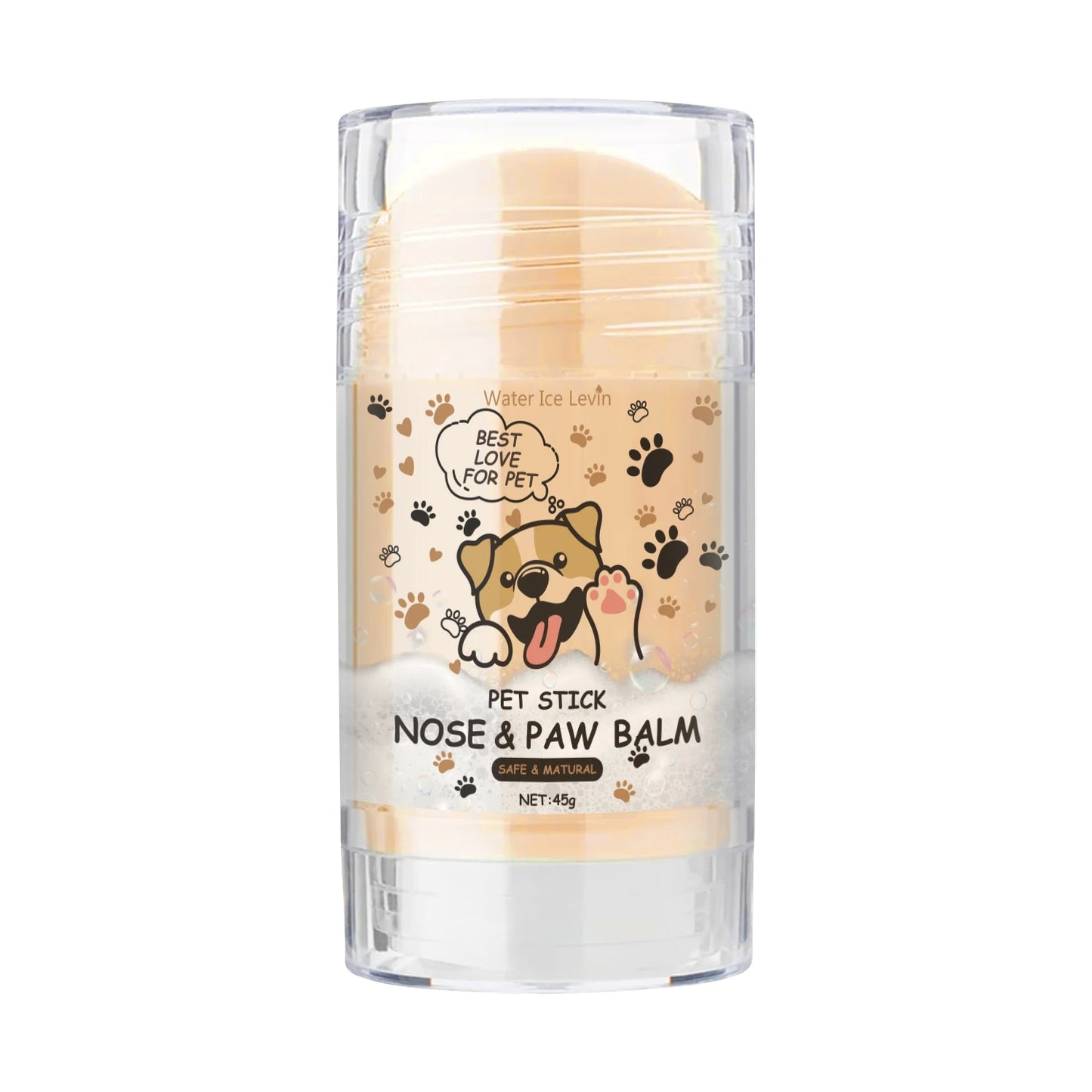 45g Pet Paw Care Cream Stick, Rich in Natural Plant Ingredients, Gently Moisturizes and Quickly Relieves Dry Paws, Cares for the Health of Pet Paws