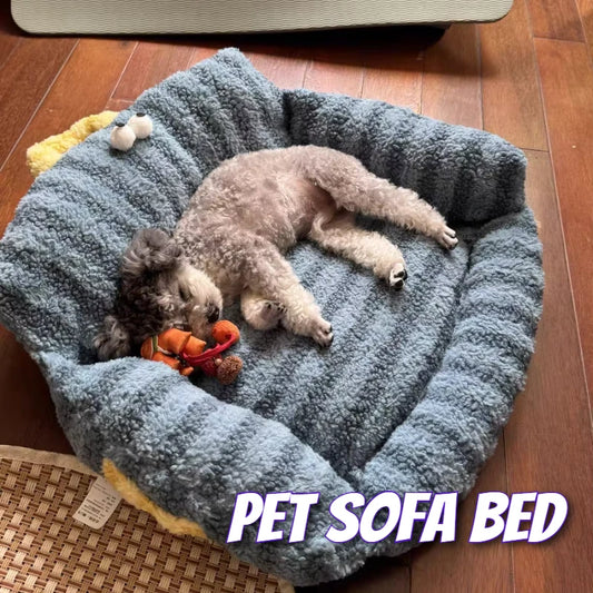 Puppy special sofa kennel winter warm pet Internet celebrity cat nest small dog dog sleeping mat cushion winter bed