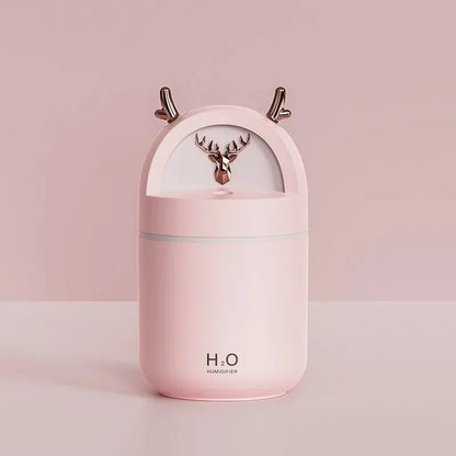 Mini Cute Pet Desktop Humidifier USB Small Car Air Freshener Bedroom Air Humidifier Portable Home Office Aromatherapy Device