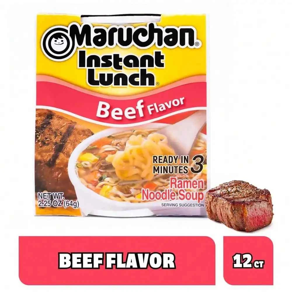 Maruchan Instant Lunch Chicken Flavor, 2.25 Ounce (Pack Of 12) (4178990121)