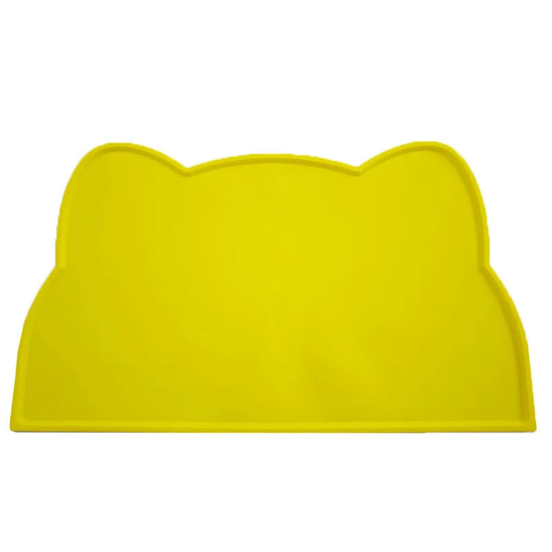 Anti-slip Silicone Pet Feeding Pad, Washable Food-grade Licking Pad, Suitable for Dogs and Cats As A Leak-proof Pad