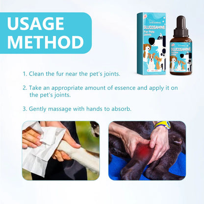Dog Joint Glucosamine Drop Joint Hip Relief Joint Care Supplement Arthritis Deformities Repair Condition Bone Pet Body Care Drop