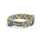Nylon Dog Collar Adjustable Reflective Pet Collars with Metal Buckle and Quick Release Buckle Large and Medium Dog Pet Collars