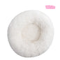 Super Soft Pet Cat Bed Plush Full Size Washable Calm Bed Donut Bed Comfortable Sleeping Artifact Suitable For Winter
