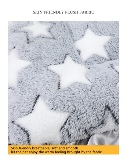 Flannel Pet Mat Dog Bed Cat Bed Thicken Sleeping Mat Dog Blanket Mat For Puppy Kitten Pet Dog Bed for Small Large Dogs Pet Rug