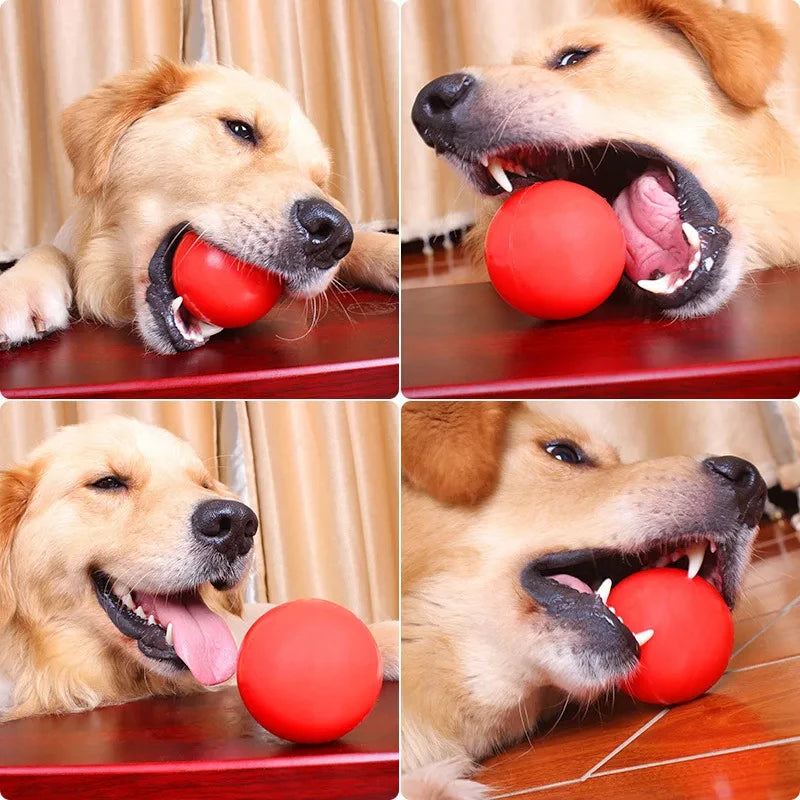 Indestructible Solid Rubber Ball Pet Dog Toy Training Chew Play Fetch Bite Toys Dog supplies Puppy Dog Toys for Large Dogs