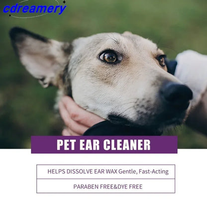 CDY  ear droppings, and ear drops. Suitable for cats and dogs to relieve itching and clean the ear canal