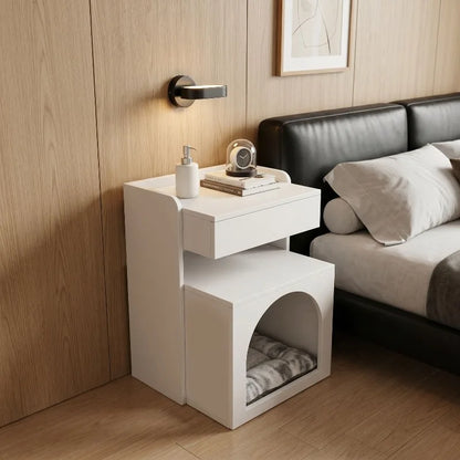 Bedside table Four seasons Universal bedside pet sharing cabinet Storage cat furniture Villa