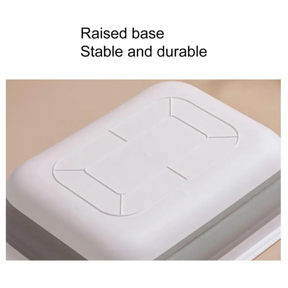 Portable Cat Bedpans Foldable Cat Toilet Large Capacity Semi-closed Pet Cat Litter Box Anti Splash Cat Tray Cleaning Bath Basin
