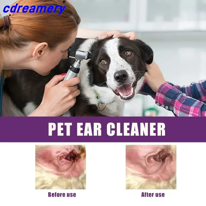 CDY  ear droppings, and ear drops. Suitable for cats and dogs to relieve itching and clean the ear canal